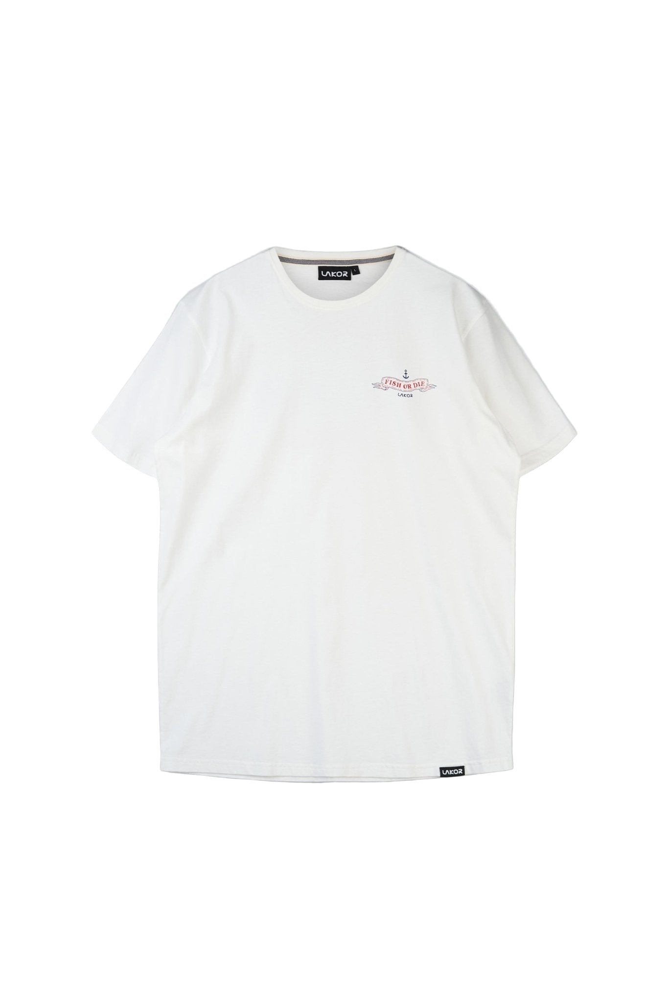 The Smoking Salmon T-Shirt - Star White - Lakor | LAB10STREETWEAR