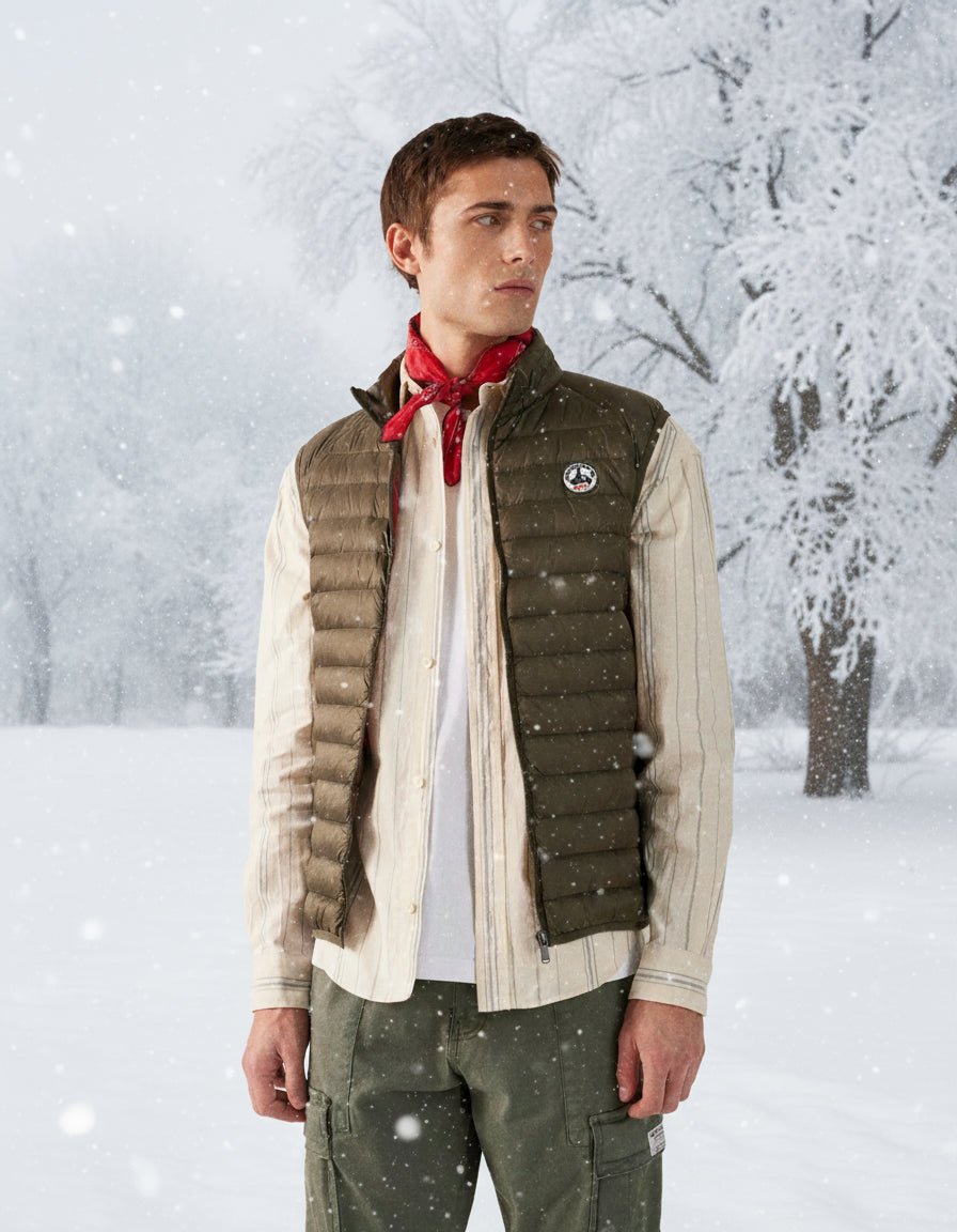 Tom Dons Bodywarmer - Army - Jott | LAB10STREETWEAR