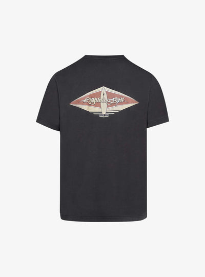 Wave Rider T-Shirt - Zwart - Lightning Bolt | LAB10STREETWEAR
